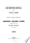 Giurisprudenza degli Stati Sardi