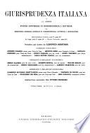 Giurisprudenza italiana e la legge riunite