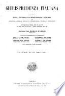 Giurisprudenza italiana e la legge riunite