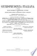 Giurisprudenza italiana e la legge riunite