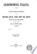 Giurisprudenza italiana