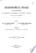Giurisprudenza penale