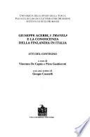 Giuseppe Acerbi, i Travels e la conoscenza della Finlandia in Italia