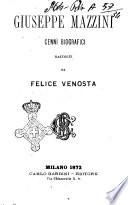 Giuseppe Mazzini cenni biografici