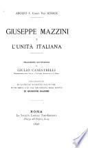 Giuseppe Mazzini e l' unità