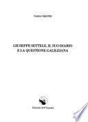 Giuseppe Settele, il suo diario e la questione galileiana