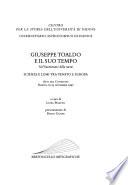 Giuseppe Toaldo e il suo tempo