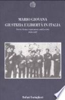 Giustizia e libertà in Italia