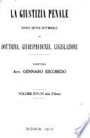 Giustizia penale e la Procedura penale italiana