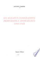 Gli alleati e l'emigrazione democratica antifascista (1940-1943)