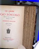 Gli amori di Ugo Foscolo nelle sue lettere
