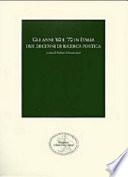 Gli anni '60 e '70 in Italia