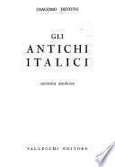 Gli antichi italici