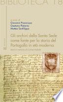 Gli archivi della Santa Sede come fonte per la storia del Portogallo in età moderna