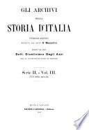 Gli archivi della storia d'Italia