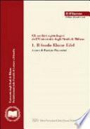 Gli archivi egittologici dell'Università degli studi di Milano