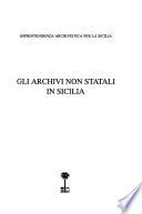 Gli archivi non statali in Sicilia