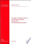 Gli arreglos tra l'episcopato e il governo nel conflitto religioso del Messico (21 giugno 1929)