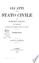 Gli atti dello stato civile per Raimondo Perrotta