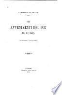 Gli avvenimenti del 1837 in Sicilia