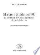 Gli Ebrei a Brindisi nel '400