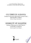 Gli ebrei in Albania