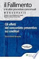 Gli effetti del concordato preventivo sui creditori