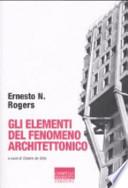Gli elementi del fenomeno architettonico