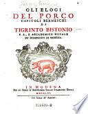 Gli Elogi del porco capitoli berneschi