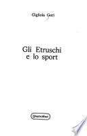 Gli Etruschi e lo sport