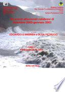 Gli eventi alluvionali calabresi di dicembre 2002-gennaio 2003