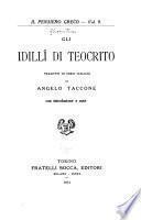 Gli Idillî di Teocrito
