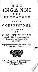 Gli Inganni del Peccatore nella confessione exposti
