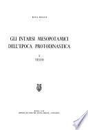 Gli intarsi mesopotamici dell'epoca protodinastica