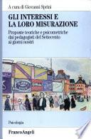 Gli interessi e la loro misurazione