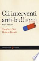 Gli interventi anti-bullismo