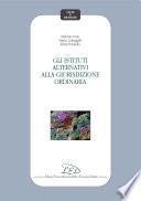 Gli istituti alternativi alla giurisdizione ordinaria