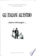 Gli Italiani all'estero: Autres passages