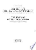 Gli Italiani del Canada occidentale