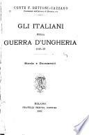 Gli italiani nella guerra d'Ungheria 1848-49