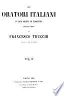 Gli oratori italiani in ogni ordine di eloquenza