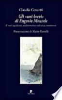 Gli ossi brevi di Eugenio Montale