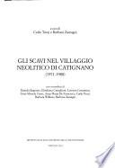 Gli scavi nel villaggio neolitico di Catignano (1971-1980)