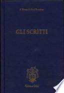 Gli scritti