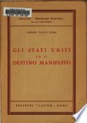 Gli Stati Uniti ed il Destino Manifesto