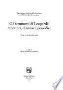 Gli strumenti di Leopardi