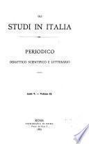 Gli Studi in Italia