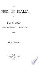 Gli Studi in Italia
