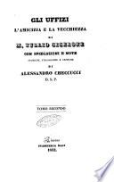 Gli uffizi l'amicizia e la vecchiezza di M. Tullio Cicerone