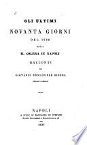 Gli Ultimi Novanta Giorni Del 1836